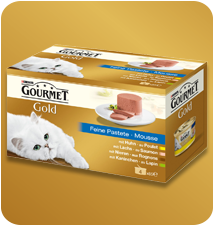 Chat gourmet gold