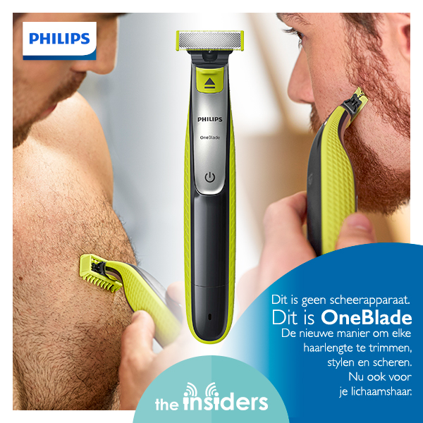 versieren taal Schaduw The Insiders - Philips OneBlade Face + Body - Info (nl-nl)